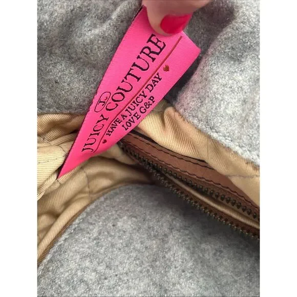 Juicy Couture "Belle D'Juicy" shoulder bag Vintage Y2K - Picture 10 of 16